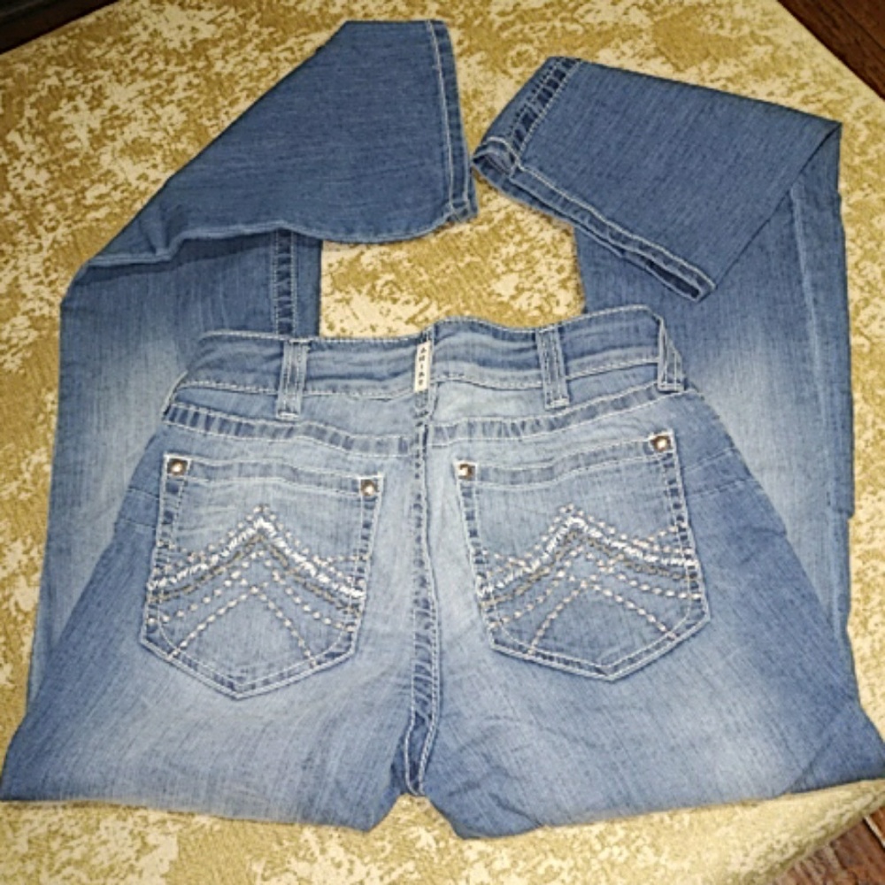 Ariat Real Denim Boot Cut Light Blue 31R